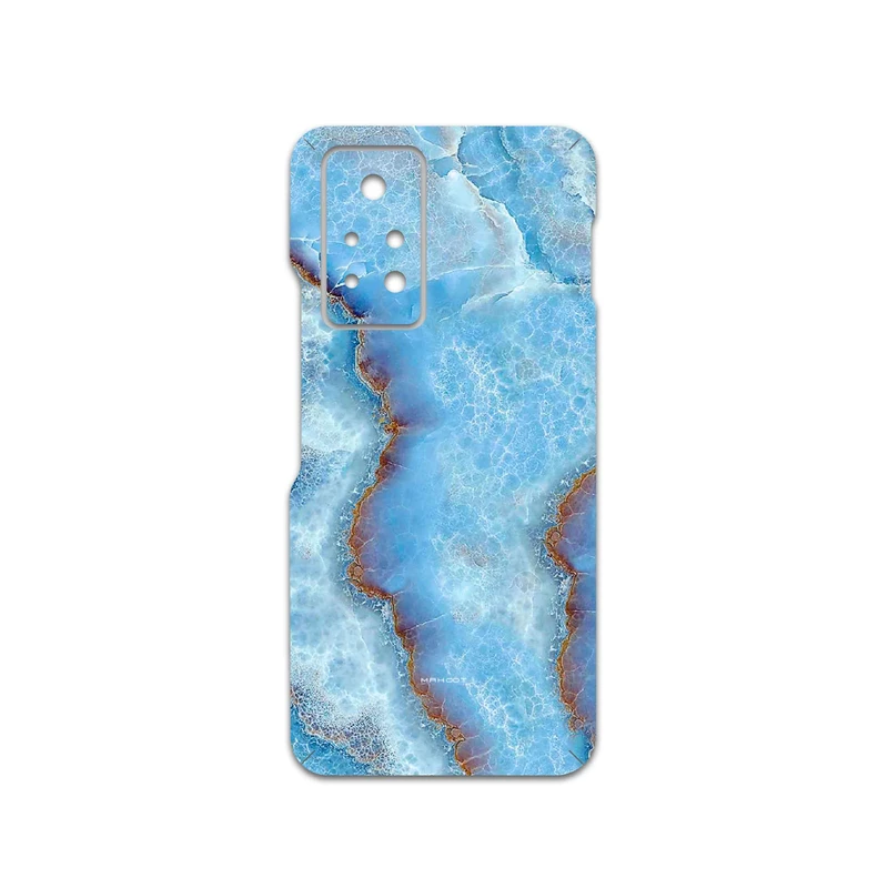برچسب پوششی ماهوت مدل Blue-Ocean-Marble مناسب برای گوشی موبایل اینفینیکس Note 11 Pro