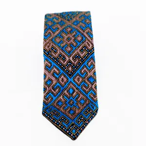 کراوات دست دوز مدل سوزندوزی