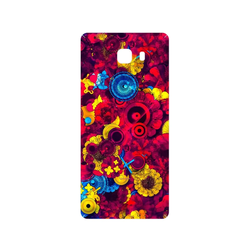 برچسب پوششی ماهوت مدل Vector Flower Garden Digital Art مناسب برای گوشی موبایل سامسونگ Galaxy C9 Pro