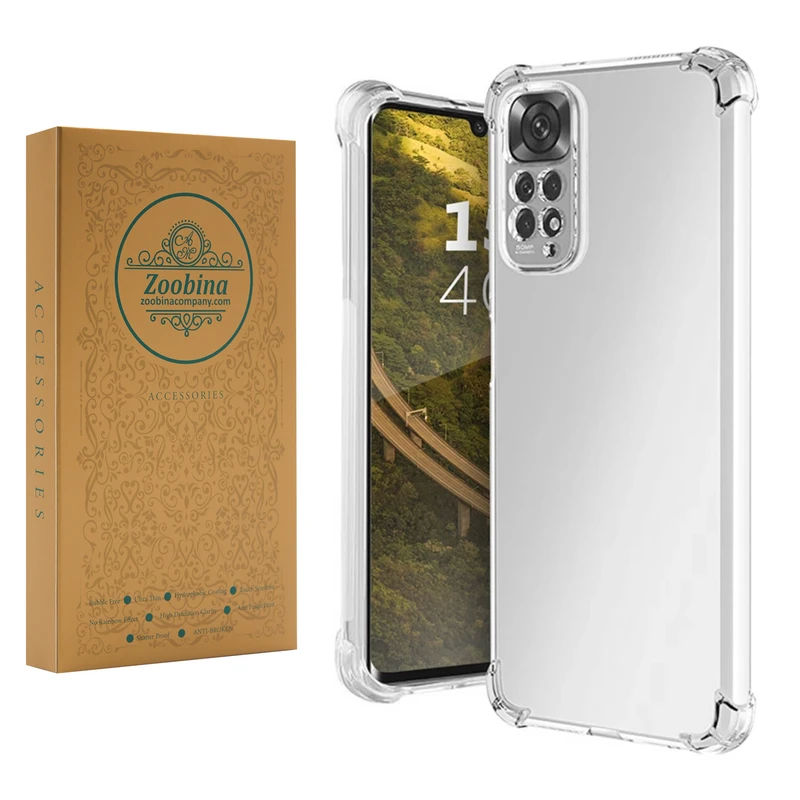 کاور زوبینا مدل Airbag مناسب برای گوشی موبایل شیائومی Redmi Note 12 Pro 4G / Note 11 Pro 4G / 5G