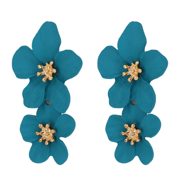 گوشواره میخی زنانه زودیکا مدل گل کد AAC1081