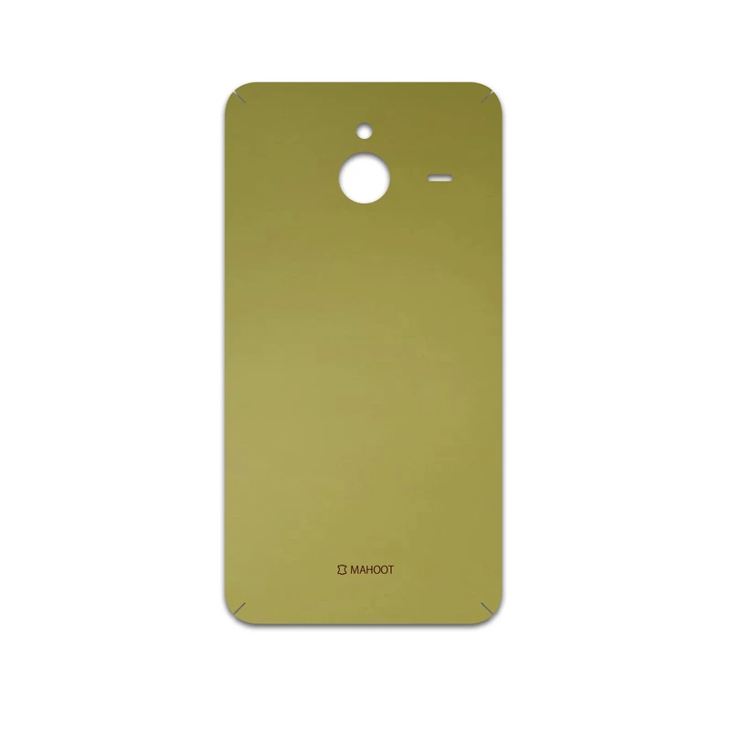 برچسب پوششی ماهوت مدل Matte-Gold مناسب برای گوشی موبایل مایکروسافت Lumia 640 XL