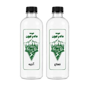 عرق نعناع و عرق آذربه خونه مادرجون - 2 لیتر بسته 2 عددی