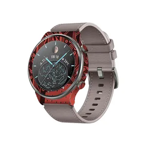 MAHOOT Red-Printed-Circuit-Board Cover Sticker for Huawei Watch GT 2 Pro Smartwatch