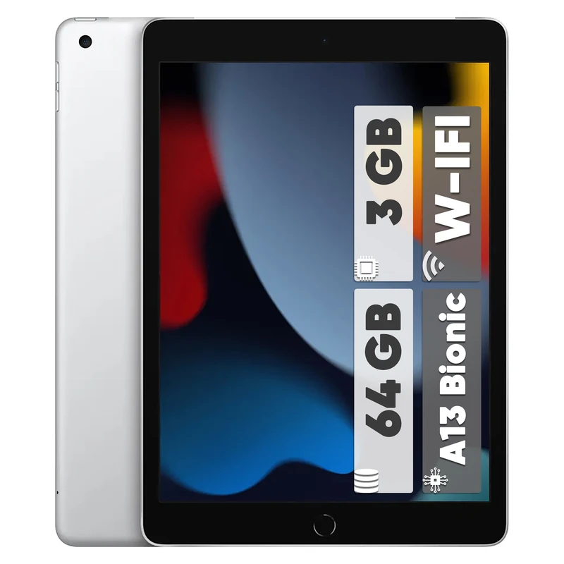 تبلت اپل مدل iPad (9th Generation) 10.2-Inch Wi-Fi (2021) ظرفیت 64 گیگابایت