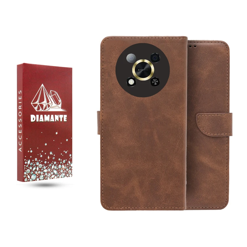 کیف کلاسوری دیامانته مدل Bers Ros مناسب برای گوشی موبایل وکال V2 Lite