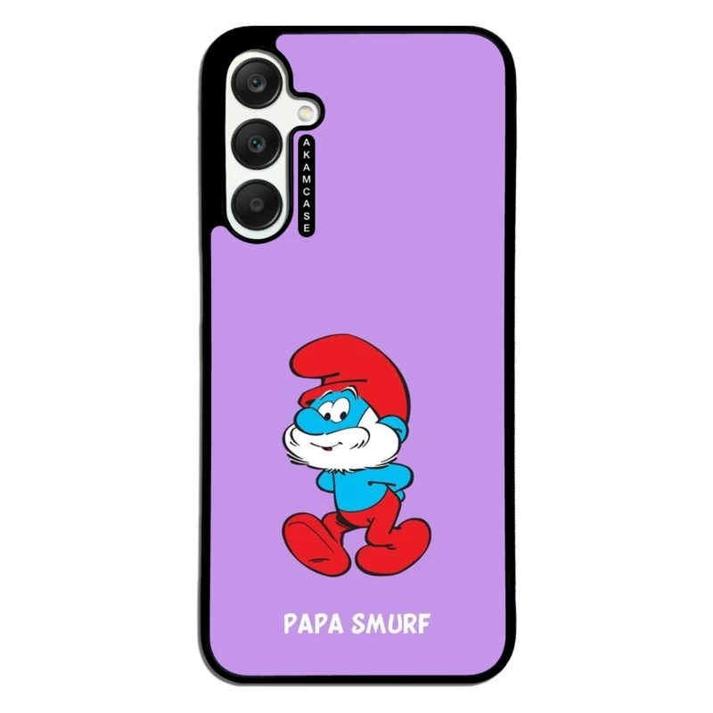 کاور آکام مدل AMC-WSGA25-SMURFS-1 مناسب برای گوشی موبایل سامسونگ Galaxy A25