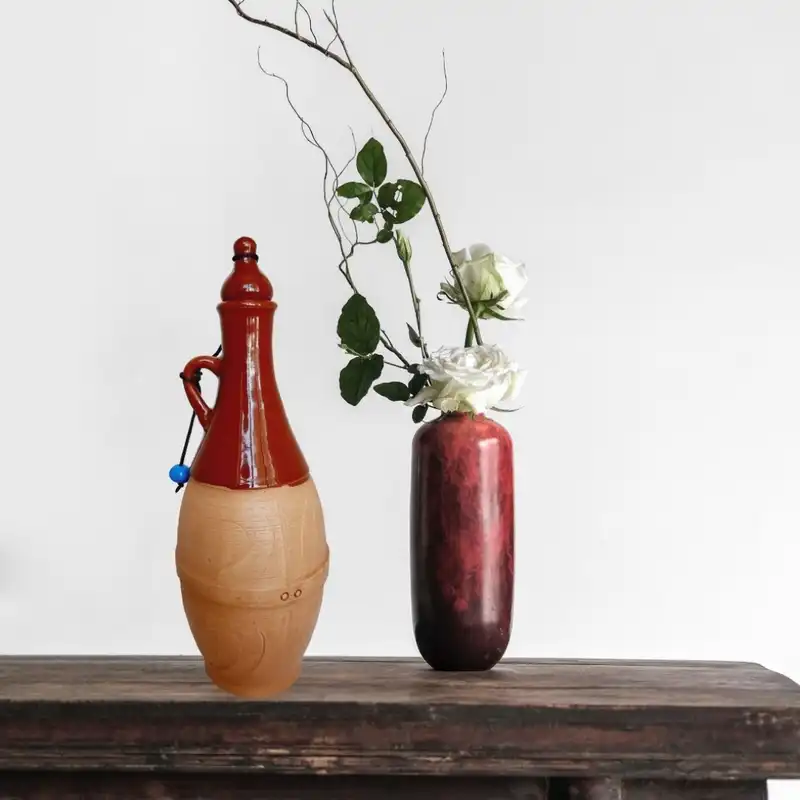 کوزه سفالی مدل بلند کد 77