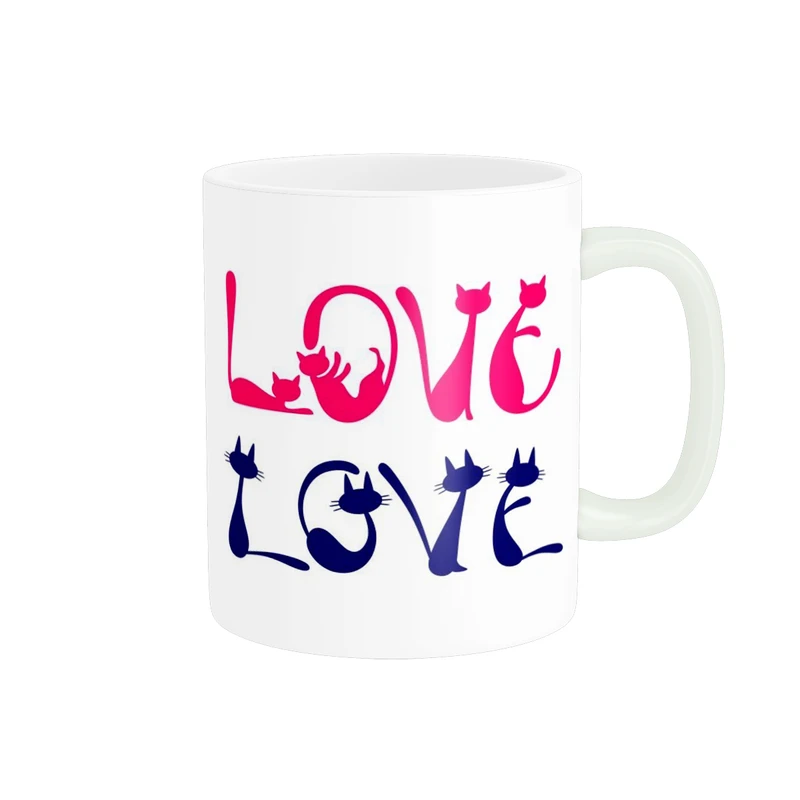 ماگ پاد آفرین طرح گربه کد 1808