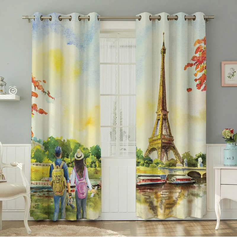 پرده نیروانا طرح مدرن   مدل هازان کد 4622 سایز 140×280 سانتی متر