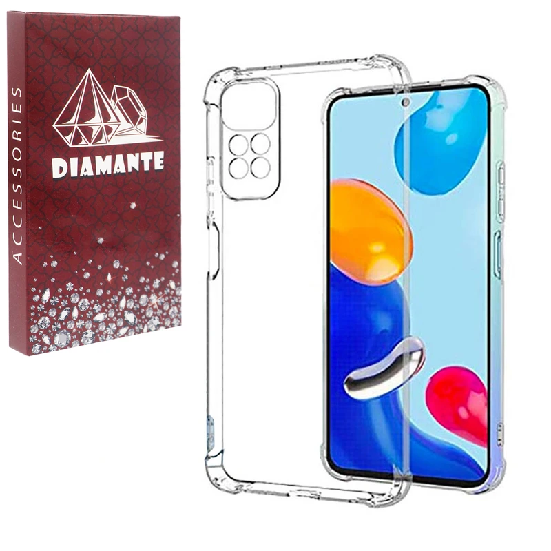 کاور دیامانته مدل ساده مناسب برای گوشی موبایل شیائومی Redmi Note 12 Pro 4G