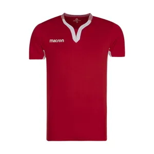 تی شرت ورزشی مردانه مکرون مدل کاناپوس رنگ قرمز