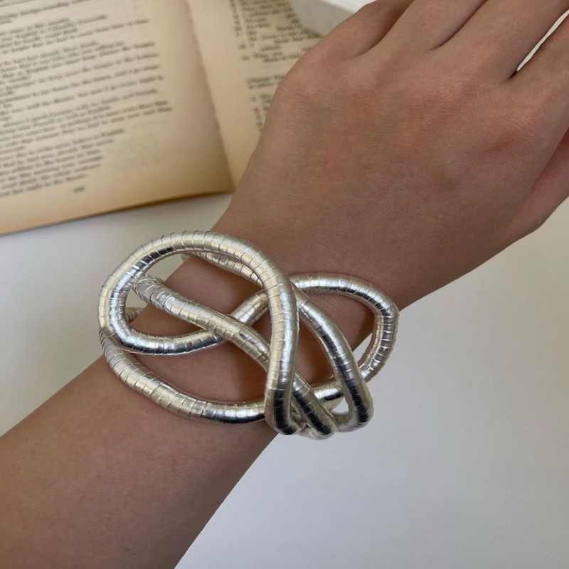 دستبند زنانه مدل مار کد B4409 دستبند زنانه مدل مار کد B4409