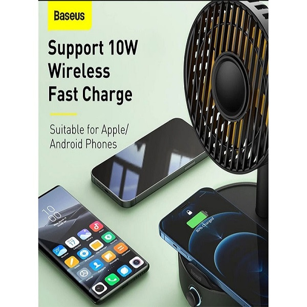 پنکه شارژی باسئوس مدل WXYZ-B02