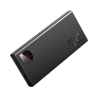 شارژر همراه باسئوس مدل ADAMAN METAL DIGITAL DISPLAY ظرفیت 10000 میلی آمپر ساعت
