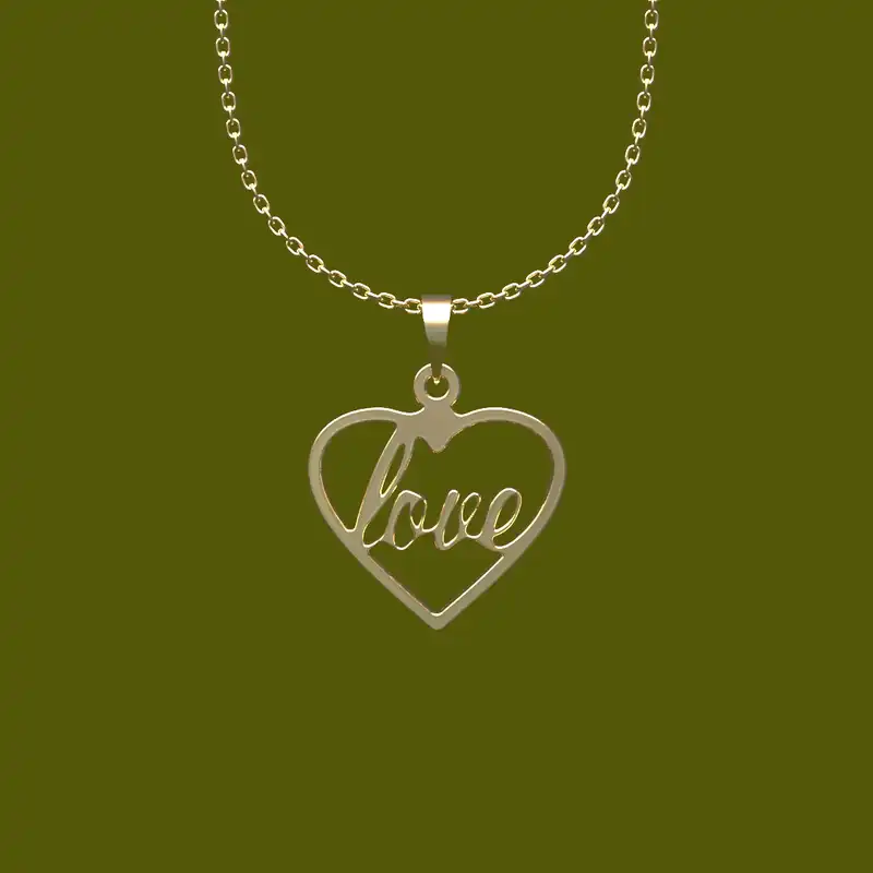 گردنبند طلا 18 عیار زنانه مدوپد مدل برگ کد CA11101