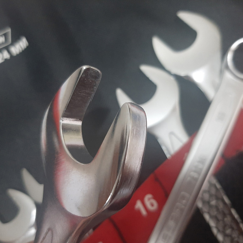 آچار یکسر تخت و یکسر رینگی سلپرو مدل 781512 مجموعه 12 عددی