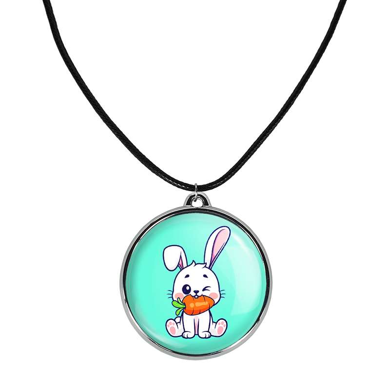 گردنبند خندالو مدل خرگوش Rabbit کد 2622526224