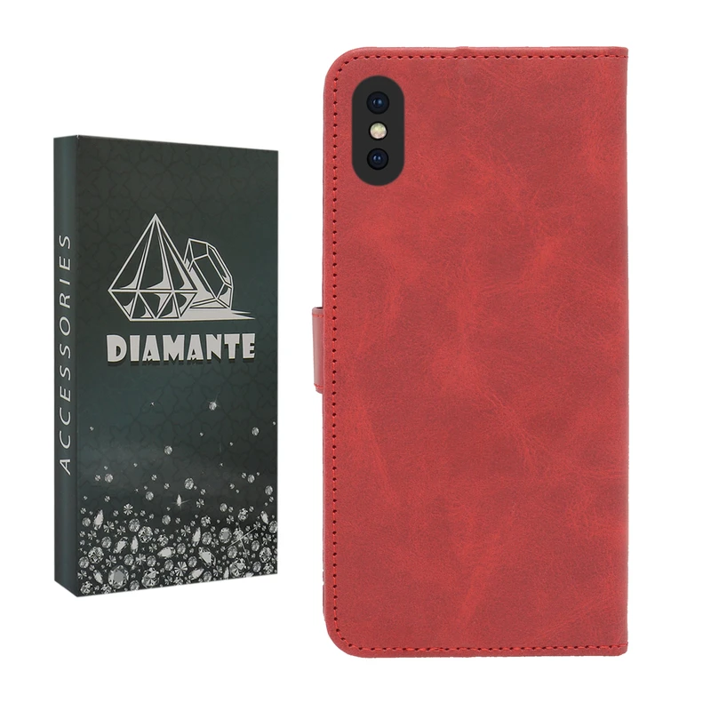 کیف کلاسوری دیامانته مدل Bersa Bk مناسب برای گوشی موبایل اپل iPhone X / XS