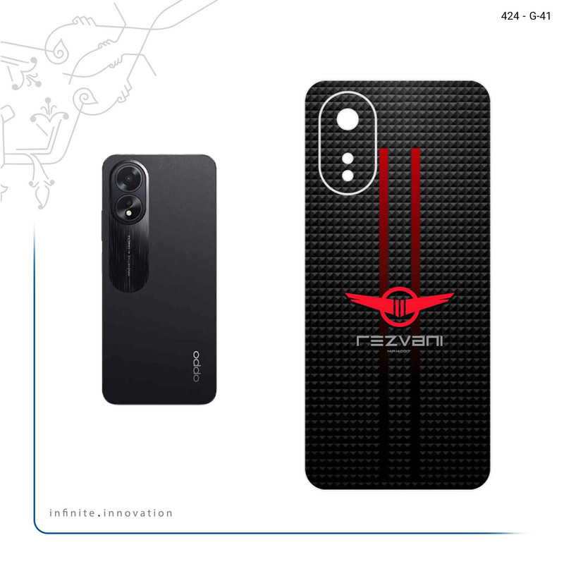 برچسب پوششی ماهوت مدل Rezvani Motors مناسب برای گوشی موبایل اپو A38