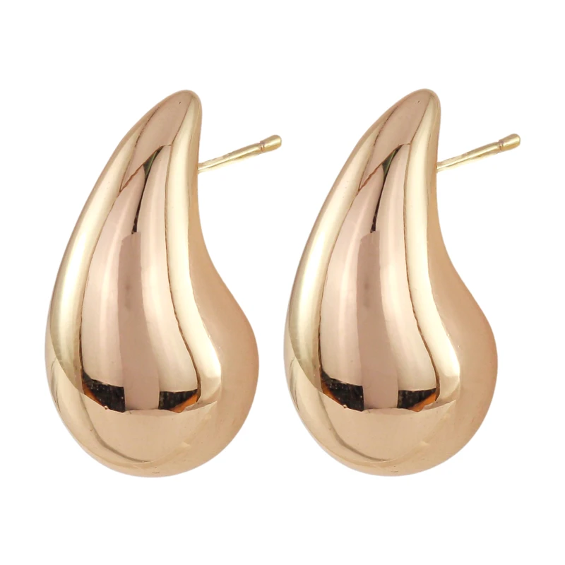 گوشواره زنانه ژوپینگ مدل لوبیا سحرآمیز کد AAC1068