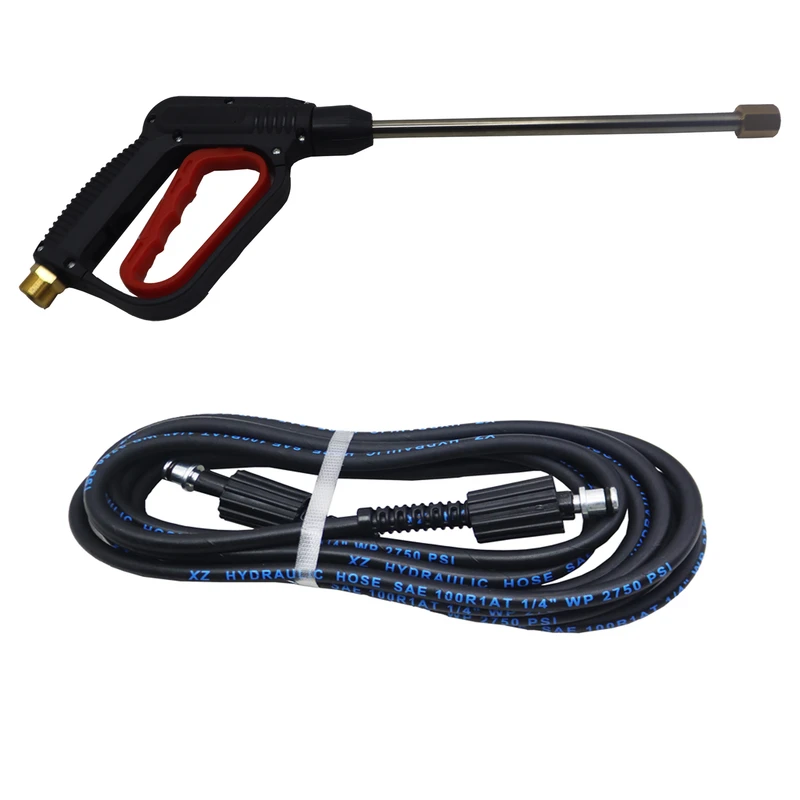 لنس و شلنگ کارواش مدل  YP-BU4802-1/4-5M  مجموعه 2 عددی 