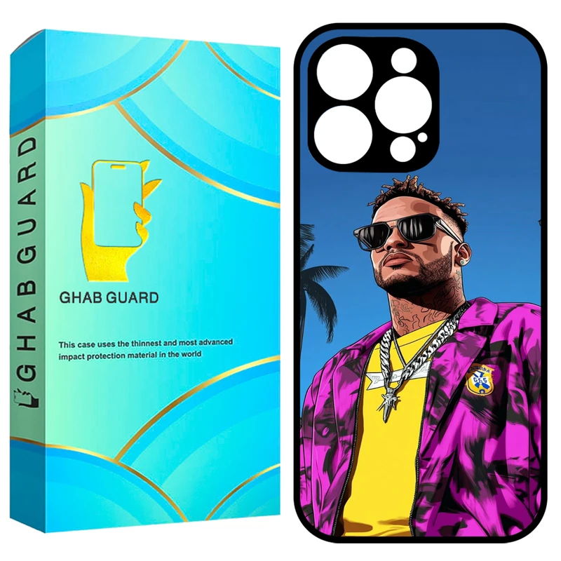 کاور قاب گارد طرح نیمار مدل GCHP16P مناسب برای گوشی موبایل اپل iPhone 16 Pro