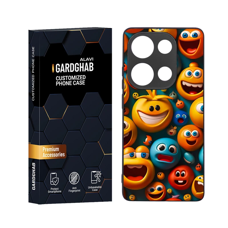 کاور گارد قاب علوی مدل دور ژله ای مناسب برای گوشی موبایل شیائومی Poco M6 Pro 4G