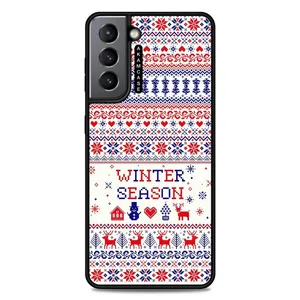 AKAM AMC-WSGS21-WINTER-1 Cover For Samsung Galaxy S21
