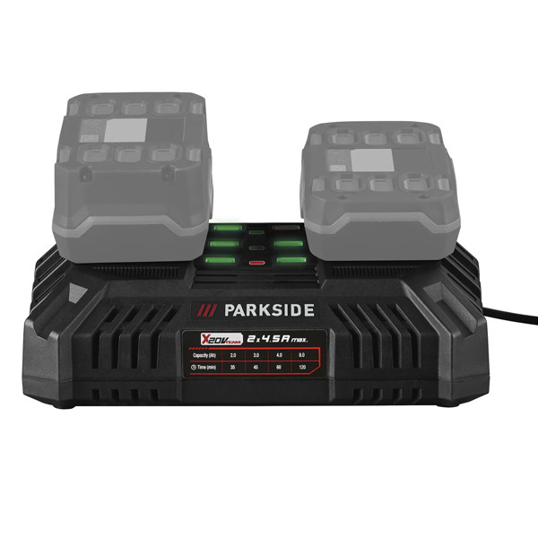 شارژر دوبل 200 وات پارکساید مدل PDSL G20 A1