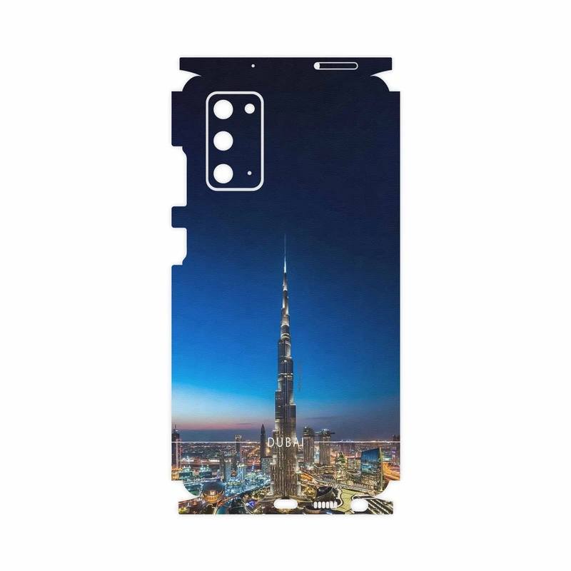 برچسب پوششی ماهوت مدل Dubai City-FullSkin مناسب برای گوشی موبایل سامسونگ Galaxy Note 20