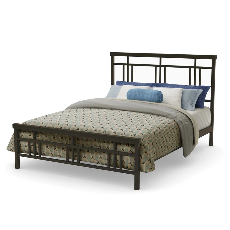 تخت‌خواب فلز دو نفره مدل GTK-1030 سایز 180 * 200 سانتی‌متر