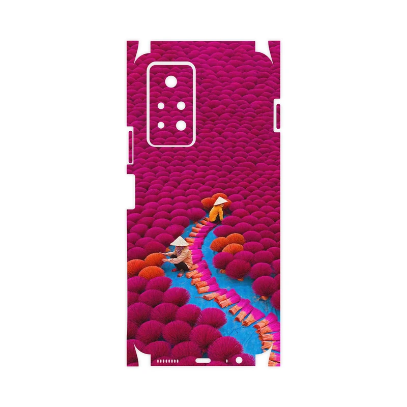 برچسب پوششی ماهوت مدل Vietnam Incense Wood Farms-FullSkin مناسب برای گوشی موبایل اینفینیکس Note 11 Pro