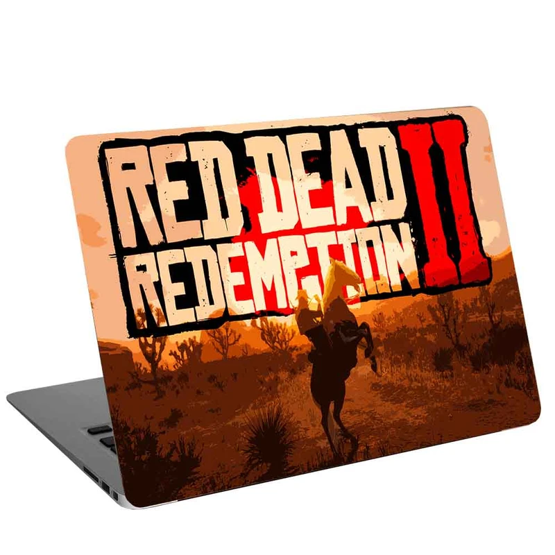 استیکر لپ تاپ طرح red dead redemption کد cl-447مناسب برای لپ تاپ 15.6 اینچ