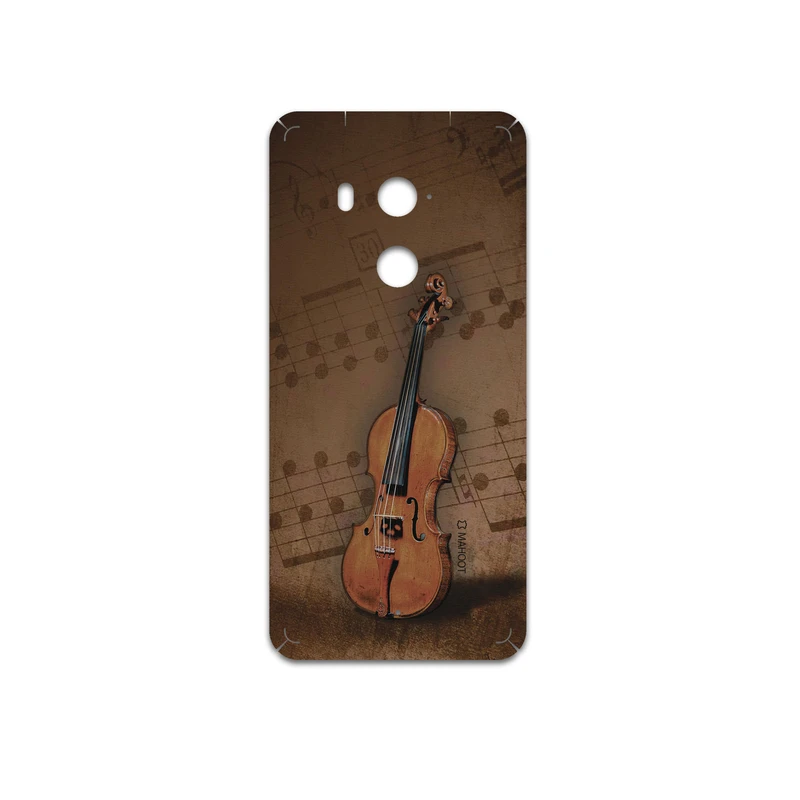 برچسب پوششی ماهوت مدل Violin-Instrument مناسب برای گوشی موبایل اچ تی سی U11 Plus