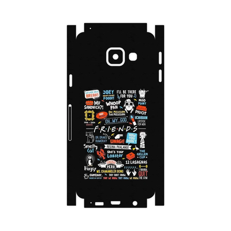 برچسب پوششی ماهوت مدل Friends 2-FullSkin مناسب برای گوشی موبایل سامسونگ Galaxy A3 2016