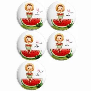 پیکسل پرمانه طرح شب یلدا کد pmg.0516 مجموعه 5 عددی 