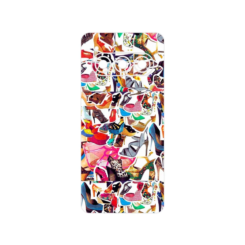برچسب پوششی ماهوت مدل Collage of High heel Shoes مناسب برای گوشی موبایل داریا Bond II 5G