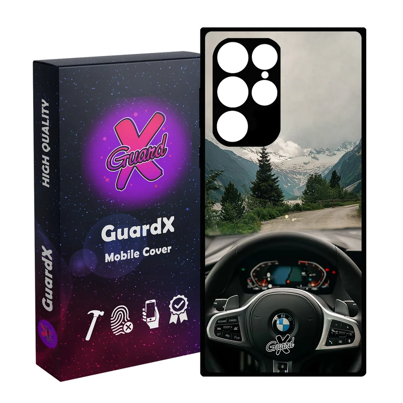 کاور گارد ایکس طرح BMW مدل Glass10346 مناسب برای گوشی موبایل سامسونگ Galaxy S23 Ultra