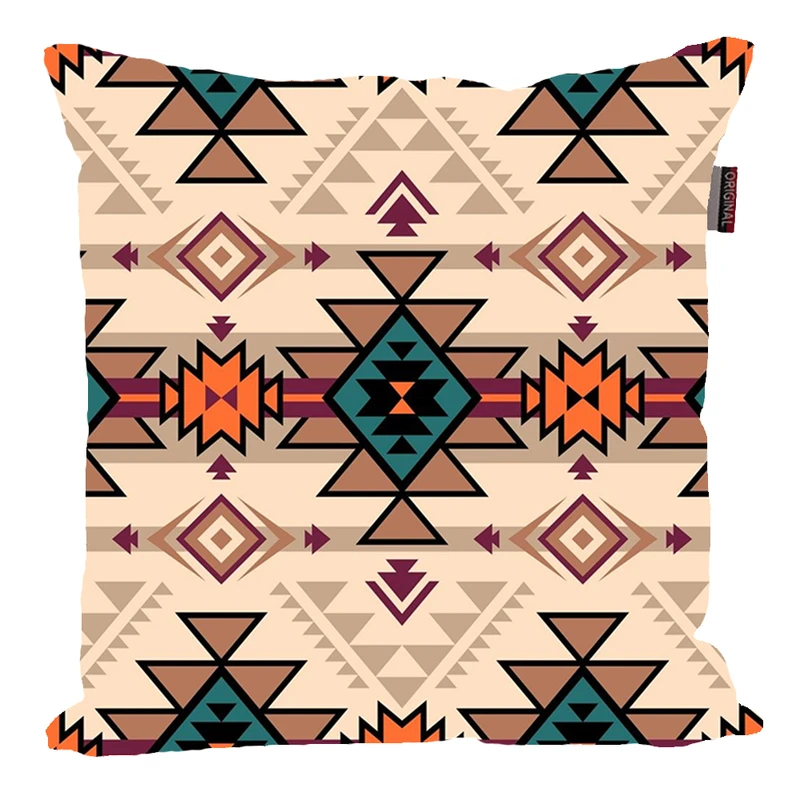 کوسن پاد آفرین مدل سنتی طرح گلیم فرش کد PK30023