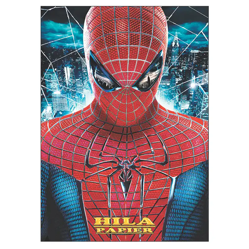 دفتر نقاشی هیلا مدل سلطانی طرح مردعنکبوتی