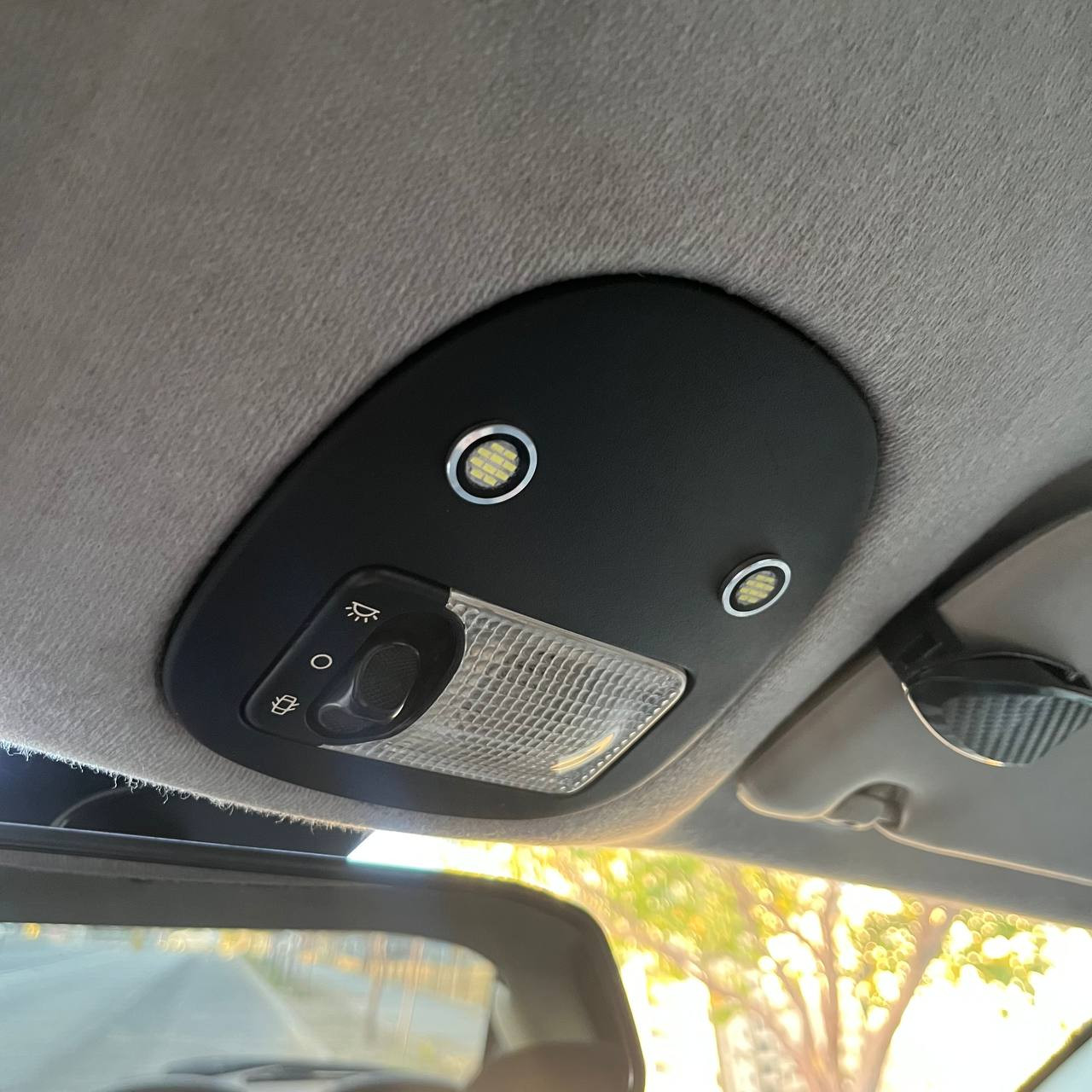 چراغ سقف خودرو مدل ring05 مناسب برای پژو 206