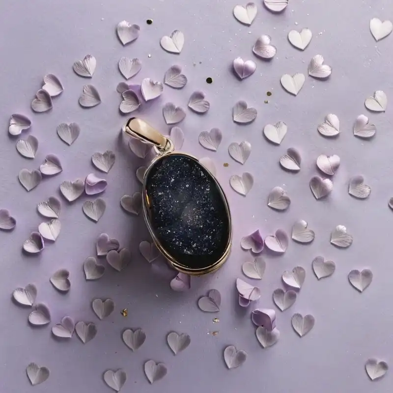 آویز گردنبند نقره مدل PiArte P03M-10