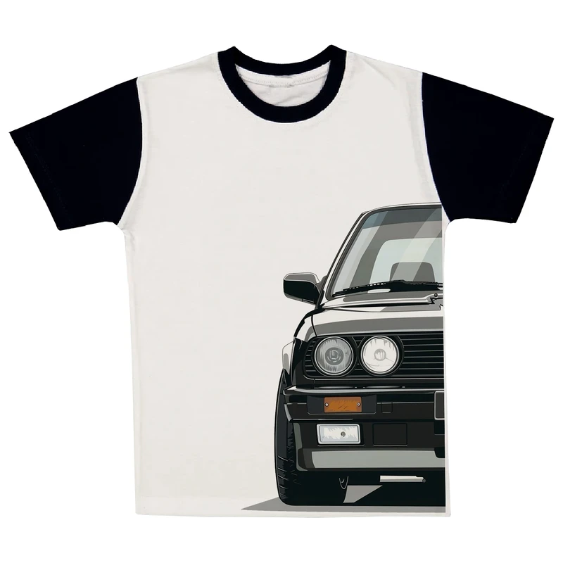 تی شرت آستین کوتاه پسرانه مدل ماشین کد A247