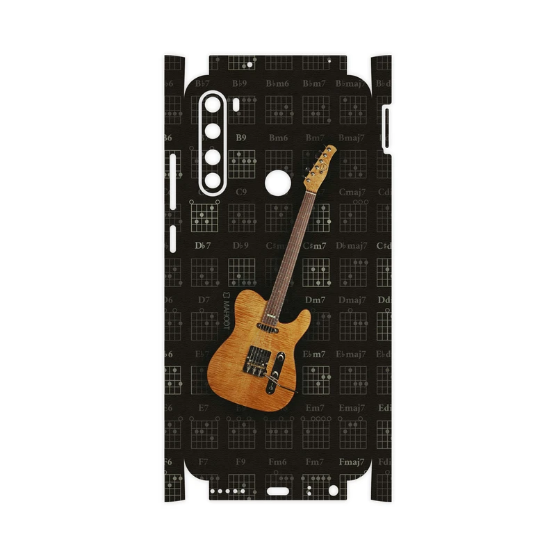 برچسب پوششی ماهوت مدل Guitar-Instrument-FullSkin مناسب برای گوشی موبایل شیائومی Redmi Note 8