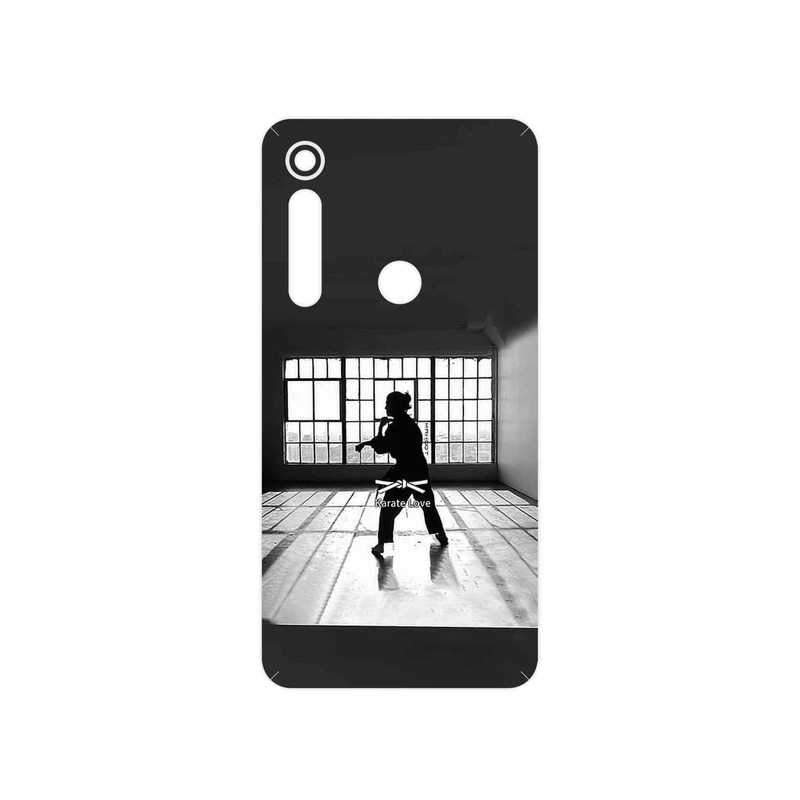 برچسب پوششی ماهوت مدل Karate مناسب برای گوشی موبایل موتورولا One Macro