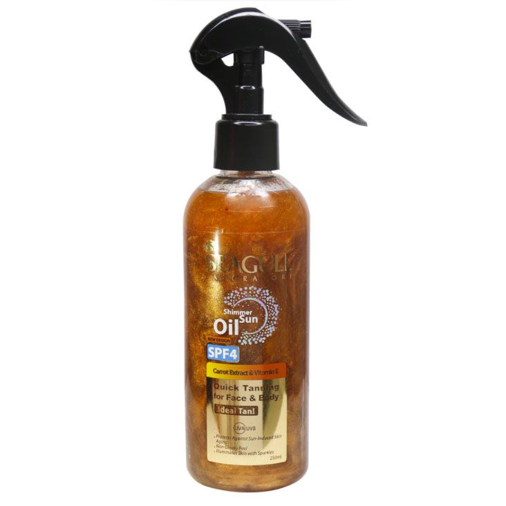 روغن برنز کننده سی گل مدل shimmer sun حجم 250 میلی لیتر -  - 1