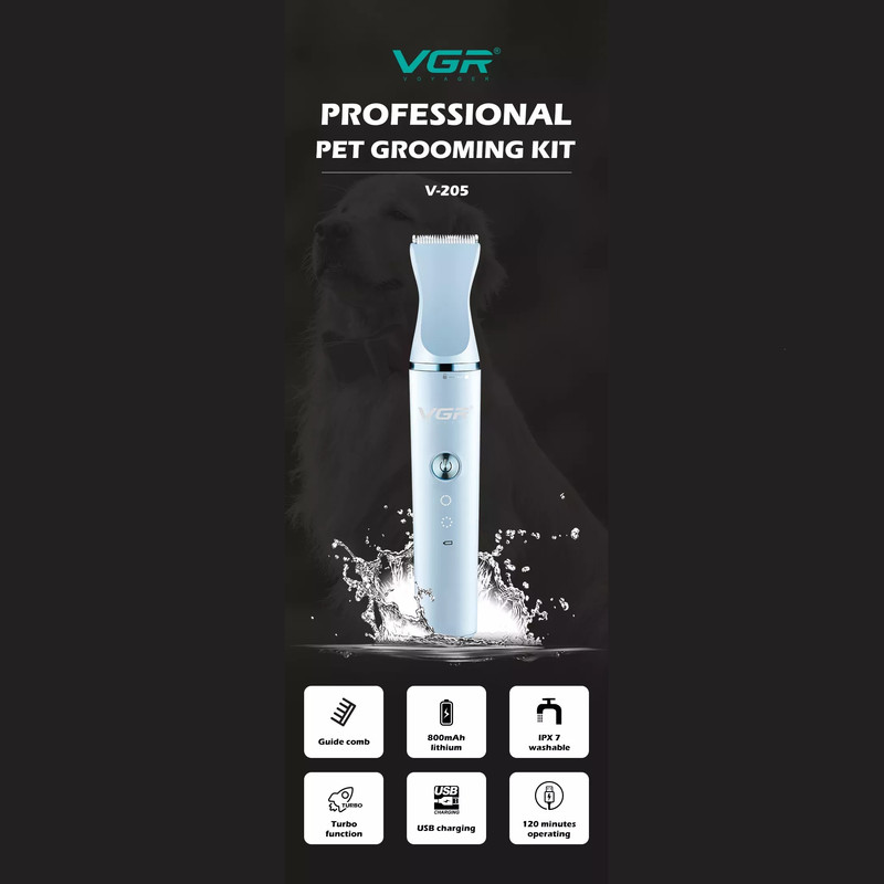 ماشین اصلاح حیوانات وی جی آر مدل V-205