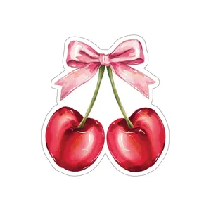 برچسب مدل ژله ای طرح گیلاس