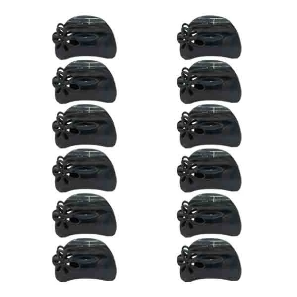 کلیپس مو زنانه مدل گل بسته 12 عددی